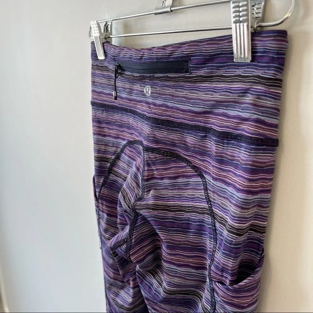 Lululemon Speed Tight IV Leggings Space Dye Twist Ultra Violet - Picture 11 of 16